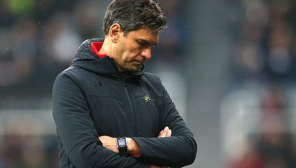 ​Southampton destituye a su entrenador Mauricio Pellegrino