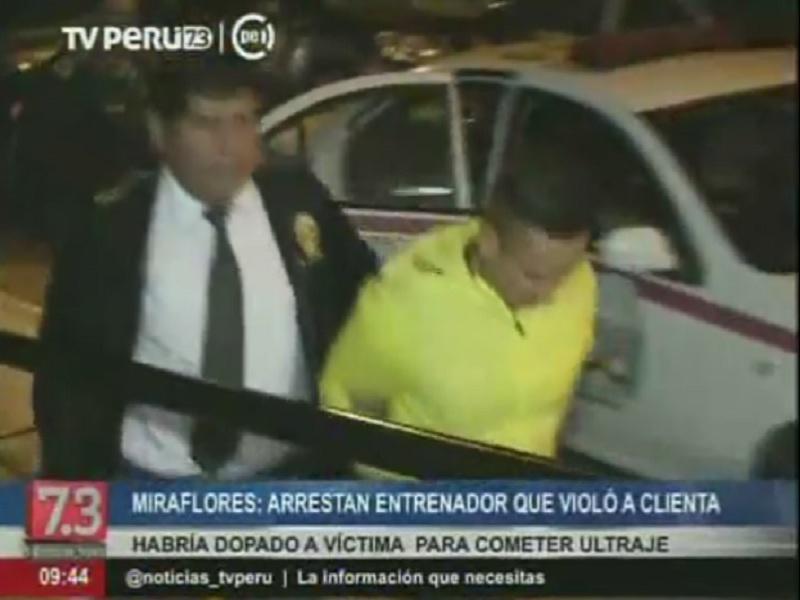 Trainer que drogó y violó a clienta es arrestado por la Policía [VIDEO]