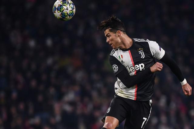 Cristiano Ronaldo fue titular en la Juventus por la Champions League. (Foto: AFP)