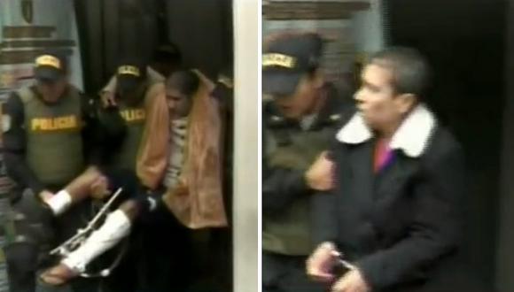 Hermanos “bomba” que atacaron clínica Ricardo Palma fueron trasladados a penal (VIDEO)