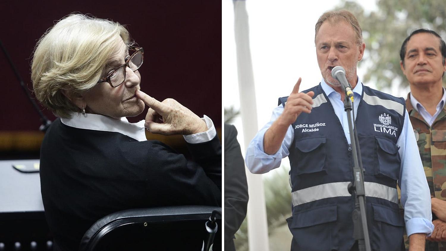 Jorge Muñoz sobre Susana Villarán: "está donde tiene que estar" (VIDEO)