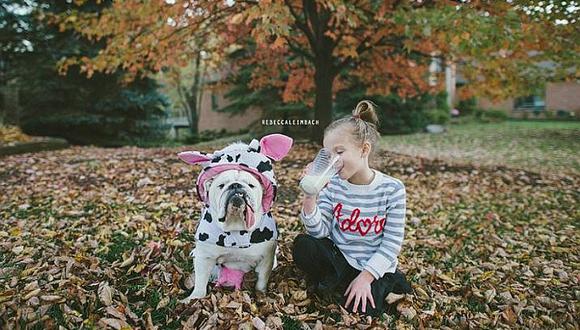 Mascotas: Esta es la tierna historia de Harper y su bulldog Lola