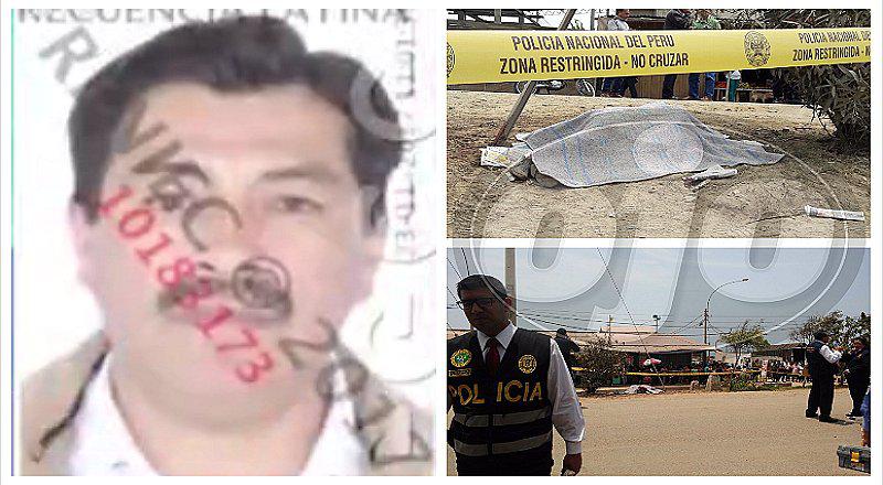 Cuatro delincuentes matan a policía cerca a mercado en Ventanilla (FOTOS Y VIDEO)