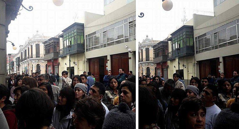 Teatro Municipal de Lima: público que no pudo ingresar a concierto gratuito hizo reclamo