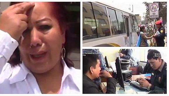 Chosicano: cobrador agrede a puñetazos a pasajera (VIDEO)