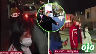 Esposa de Pedro Castillo no lo acompaña al debate presidencial y prefiere retirarse | VIDEO 
