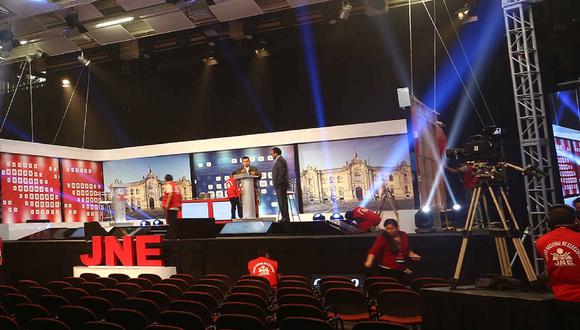 El JNE informó que el debate presidencial se realizará en tres fechas. (Foto: JNE)
