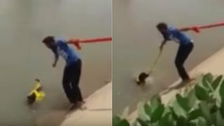 YouTube: Salva la vida de un perrito y se convierte en todo un héroe [VIDEO]