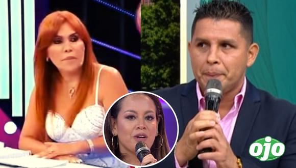 Néstor Villanueva se molesta con Magaly Medina | FOTO: Composición OJO - Capturas América TV - ATV