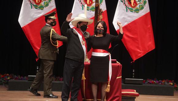 Anahí Durand juró como ministra de Mujer y Poblaciones Vulnerables. (Foto: Presidencia)