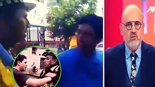 ​Beto Ortiz desata su indignación en vivo contra sujeto que agredió a inspectores municipales de San Isidro (VIDEO)