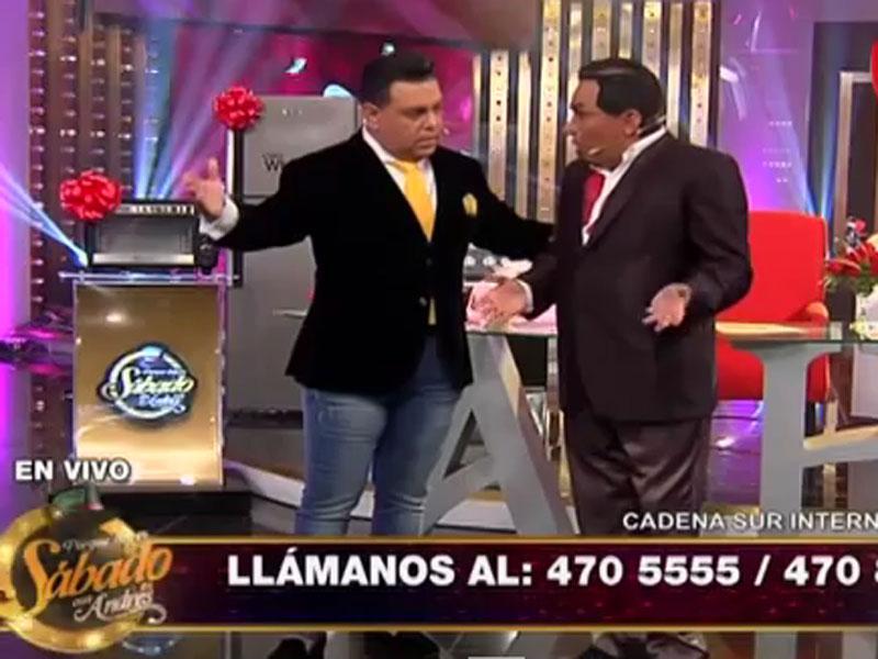 Andrés Hurtado botó a Edwin Sierra de su programa 