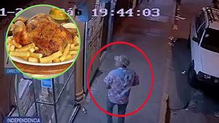Taxista es asaltado mientras comía pollo a la brasa: Ratero se llevó su auto (VIDEO)