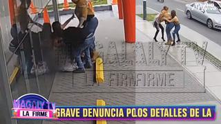 Video muestra a amiga de Carlos Zambrano agrediendo brutalmente a menor de edad│VIDEO