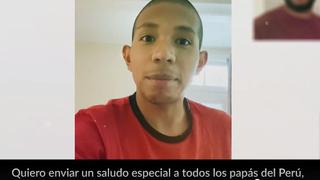 El saludo de Edison Flores y los jugadores de la selección peruana por el Día del Padre | VIDEO