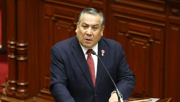 Gustavo Adrianzén, presidente del Consejo de Ministros, defiende su rol de portavoz presidencial | Foto: jorge.cerdan/@photo.gec
