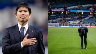 Técnico de Japón agradece a sus hinchas en el Mundial por el apoyo tras ser eliminado