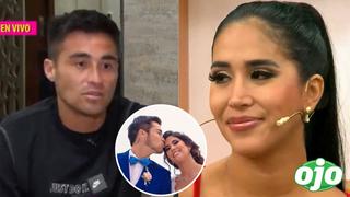 Melissa Paredes tiene insólita reacción y ‘esconde’ el anillo de matrimonio que le dio Rodrigo Cuba
