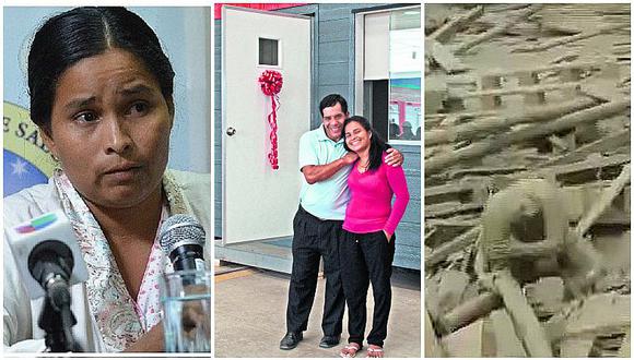 Evangelina Chamorro: le regalan casa prefabricada tras huaico pero hace otro pedido 