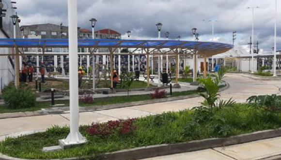 La moderna instalación que cuenta con seis paraderos desde Iquitos hasta Santa Rosa, ha tenido una inversión de 17 millones de soles y se encuentra en la etapa de recepción de la obra (Andina)
