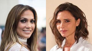 Jlo y Victoria Beckham lucen extraordinarios sastres en eventos