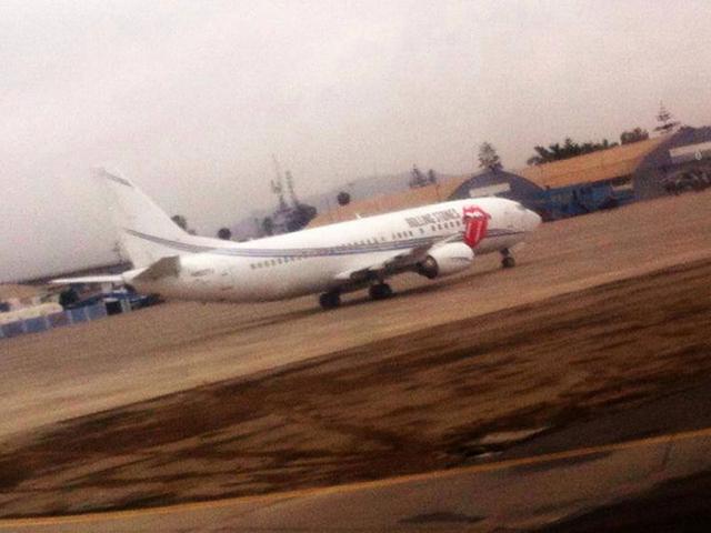 ¿Los Rolling Stones en Lima?: Fotos de su avión alborotan las redes 