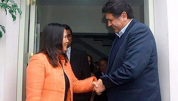 Alan García y Keiko Fujimori son los políticos que tienen menos aprobación