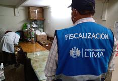 Centro de Lima: Municipalidad de Lima clausuró tres cebicherías por insalubridad