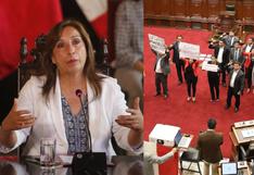 Dina Boluarte ‘cuadra’ al Congreso por no aprobar adelanto de elecciones: “pretenden quedarse hasta el 2026″