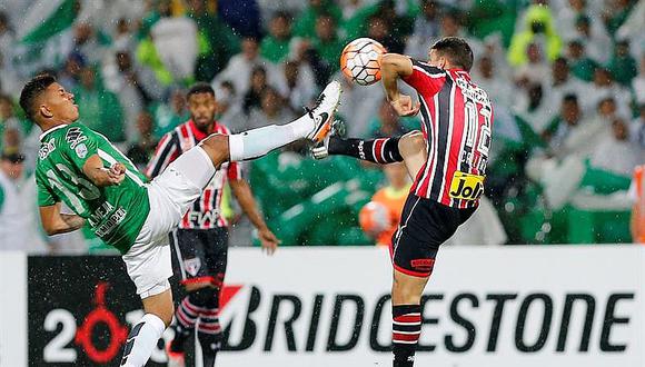 Atlético Nacional vence 2-1 a Sao Paulo y pasa a final de la Libertadores
