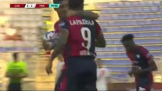 Gianluca no falló de penal: gol de Lapadula en su debut oficial con Cagliari | VIDEO