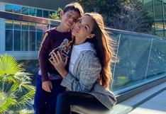 Natalie Vértiz manda saludo por San Valentín junto a su hijo, pero sin Yaco Eskenazi│FOTO