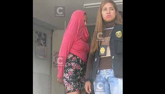 Huancayo: Meretriz araña y patea a mujer policía [VIDEO]   