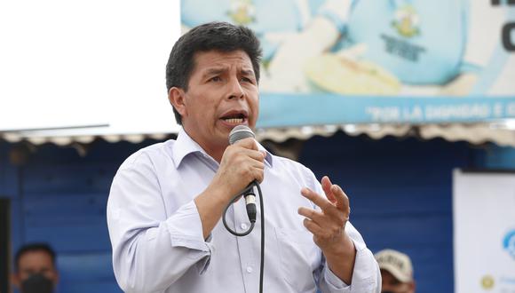 Pedro Castillo afirma que el Gobierno apoyará a familias damnificadas por deslizamiento en Pataz (Foto: Presidencia)