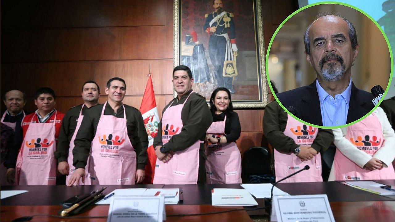 Mauricio Mulder pide renuncia de Ministra de la Mujer por mandiles rosados en miembros de las Fuerzas Armadas