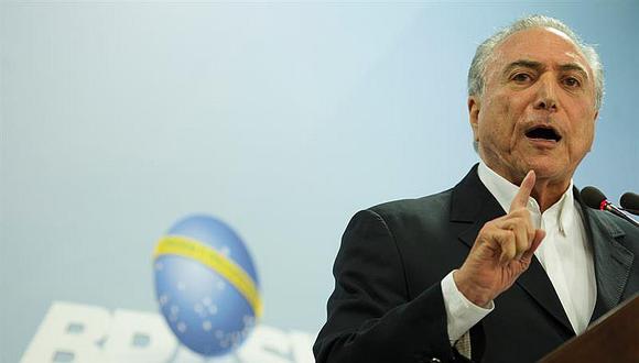 Brasil: Temer se guardó 307.000 dólares de financiación para campañas