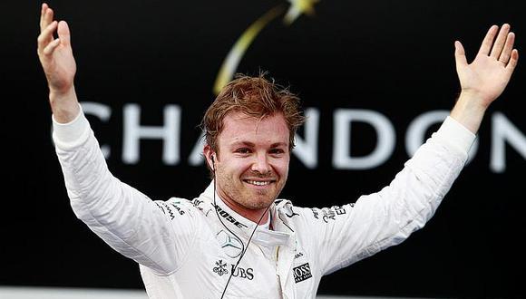 Fórmula 1: Nico Rosberg exultante celebra “un gran fin de semana" 