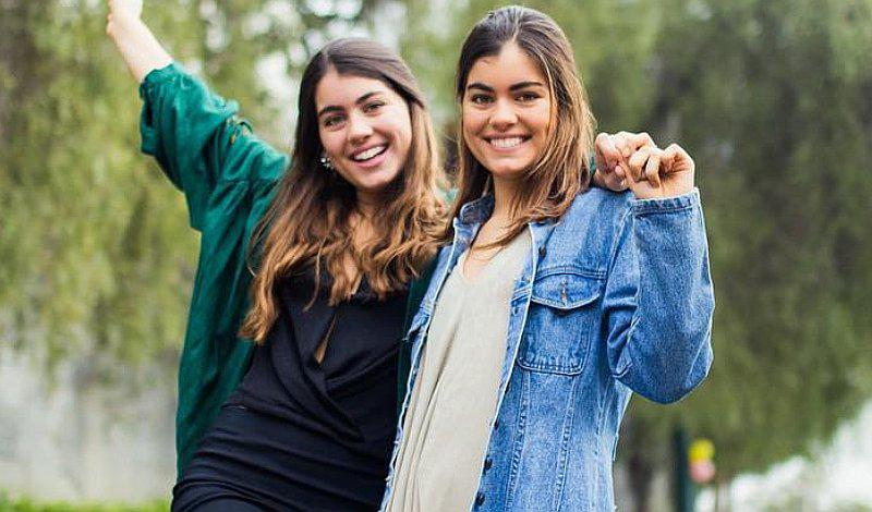 Las lindas hermanas de Patricio Parodi muestran cómo protegerse del frío con estilo