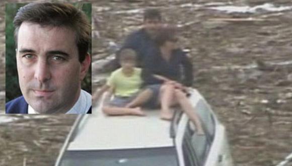 Australia: Hombre rescata a su familia y desaparece 