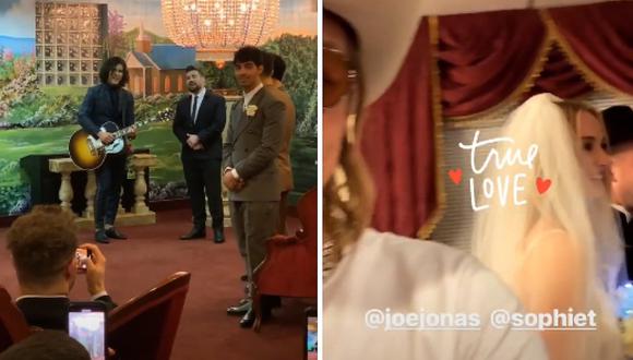 Joe Jonas se casa con actriz de Game of Thrones en Las Vegas