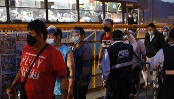 Ministros de Estado brindarán detalles sobre la lucha contra la pandemia. (FOTO: Captura Tv Perú) (Fotos: Jessica Vicente/GEC)