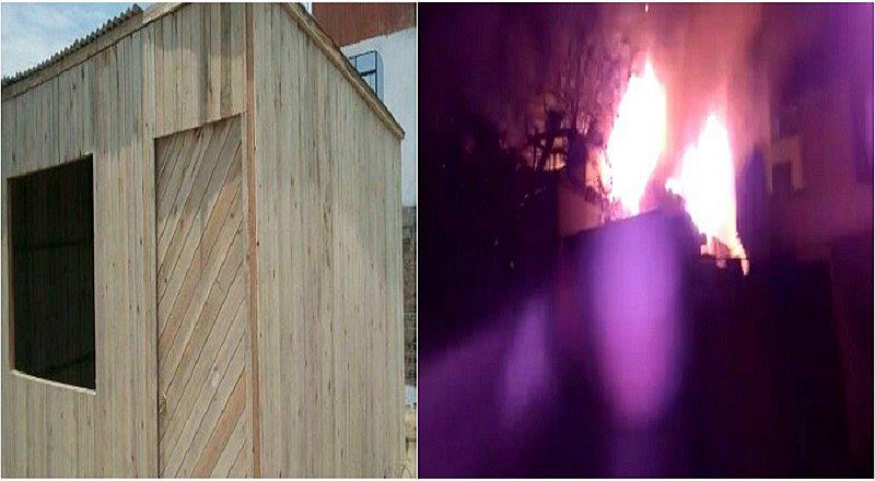 VMT: Casa prefabricada ardió por completo en cuestión de minutos (VIDEO)