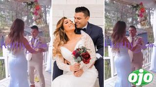 Isabel Acevedo se casó con Rodney Rodríguez: Así  fue su emotivo primer baile como esposos | VIDEO