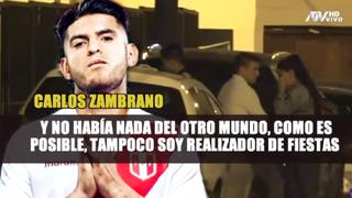 Carlos Zambrano y su insólita respuesta para defenderse de denuncia por presunta agresión a dos mujeres