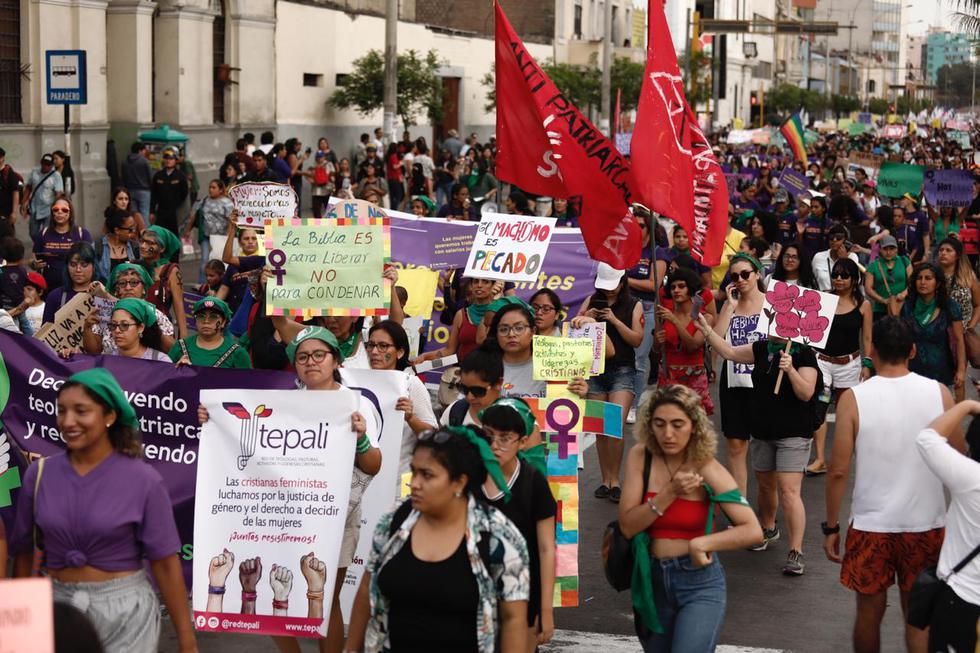 Marcha por el Día de la Mujer