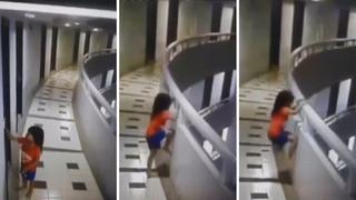 Niña de 5 años cae 11 pisos pero sobrevive (VIDEO)