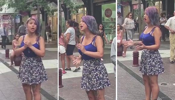 ​Venezolana canta ópera en las calles y asombra con su talento (VÍDEO)