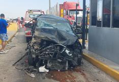 Choque múltiple deja dos muertos y 14 heridos en Chicama, La Libertad