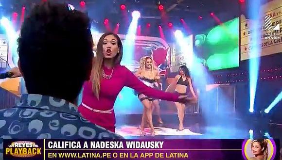 Los Reyes del Playback: Nadeska Widausky mostró más de la cuenta en pleno baile 