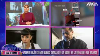 Magaly Medina le increpa a Lady Mejía por cambiar la versión de los hechos diciendo que Angie Jibaja no se droga 